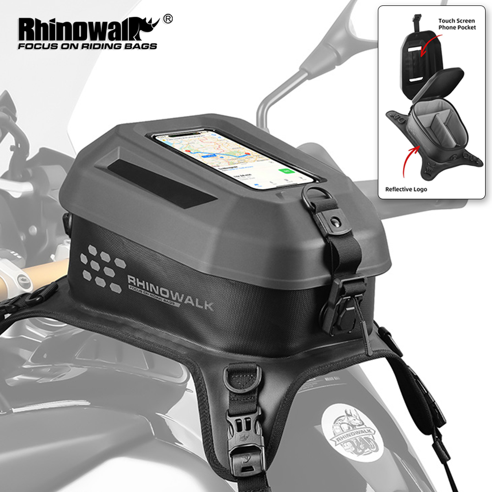 Drone Camera Waterproof - Rhinowalk شاشة تعمل باللمس دراجة نارية