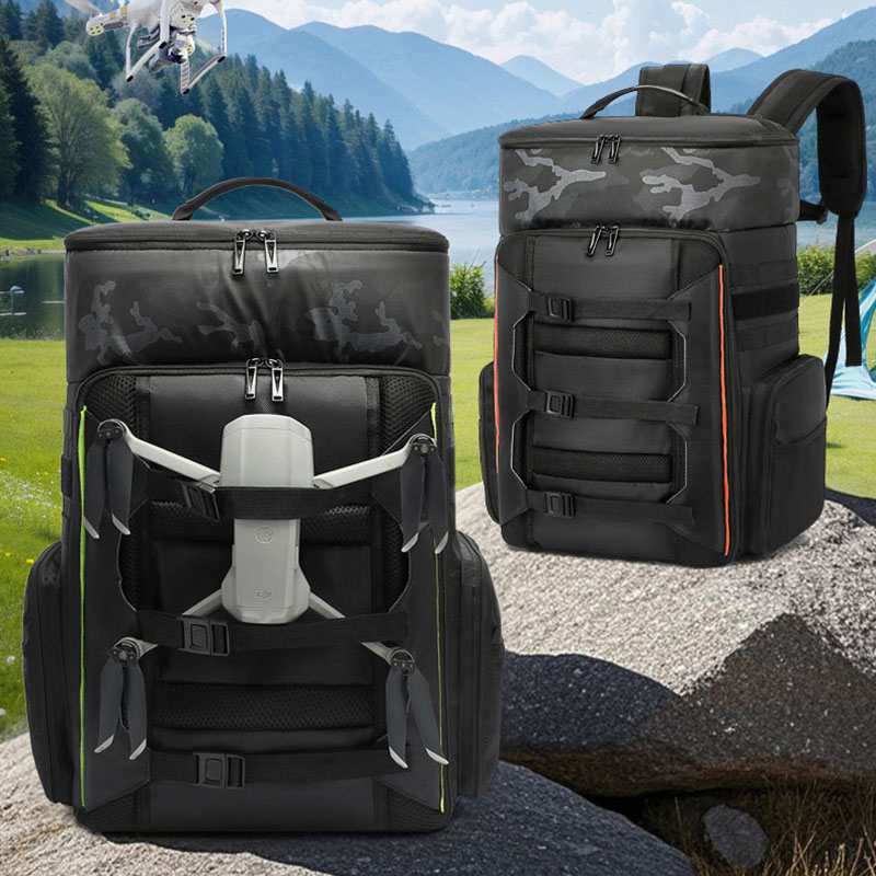 Drone Camera Case - حقيبة ظهر كبيرة متعددة الاستخدامات للتصوير