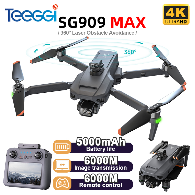Drone Camera Night Vision - طائرة بدون طيار Teeggi SG909 MAX