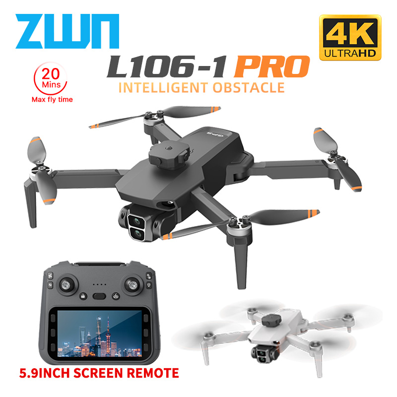 Drone Camera Professional - L106-1PRO GPS طائرة بدون طيار احترافية