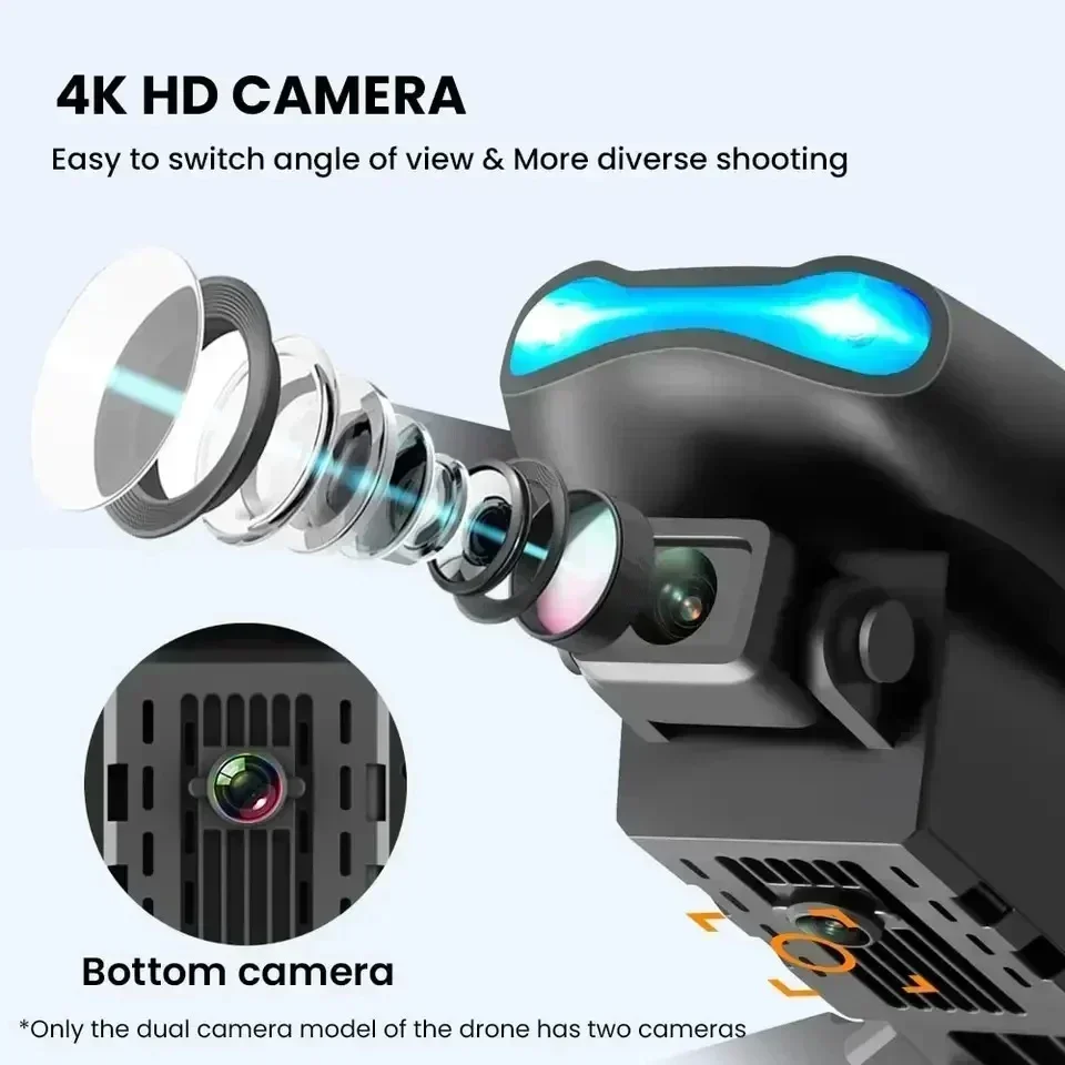 طائرة بدون طيار E99Pro RC جديد - مراجعة Drone Camera Wide Angle وسعره