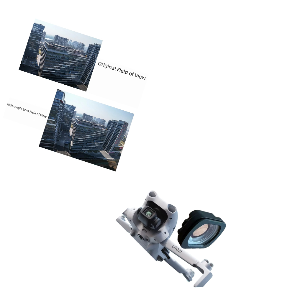 عدسة واسعة الزاوية لـ DJI Lito - مراجعة Drone Camera Wide Angle وسعره