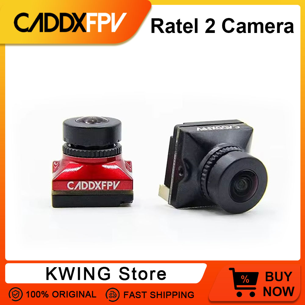 Caddx Ratel 2 V2 FPV كاميرا Ra - مراجعة Drone Camera Lens وسعره