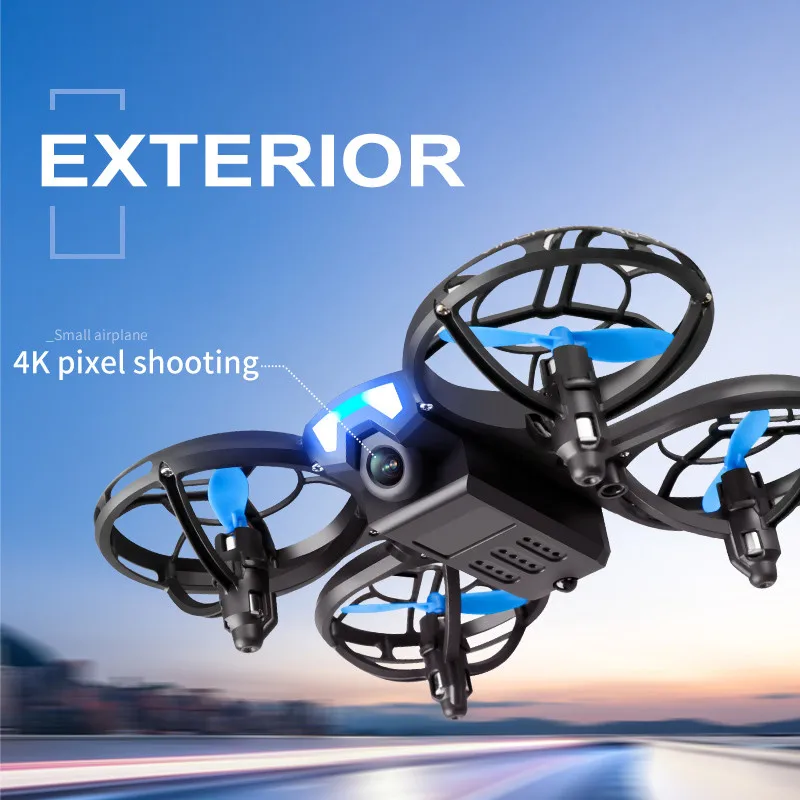 طائرة بدون طيار صغيرة جديدة V8 - مراجعة Drone Camera Wide Angle وسعره