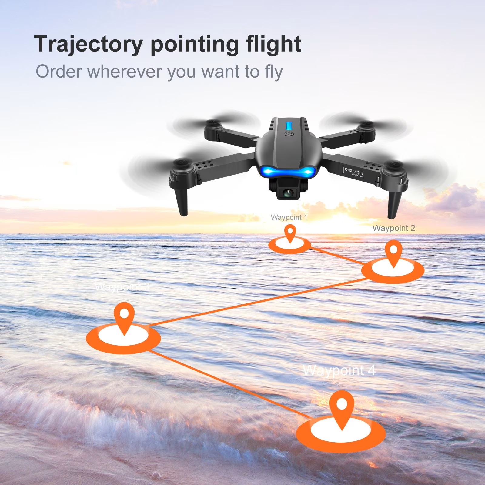 طائرة بدون طيار E88PRO MAX الق - مراجعة Drone Camera Hd وسعره