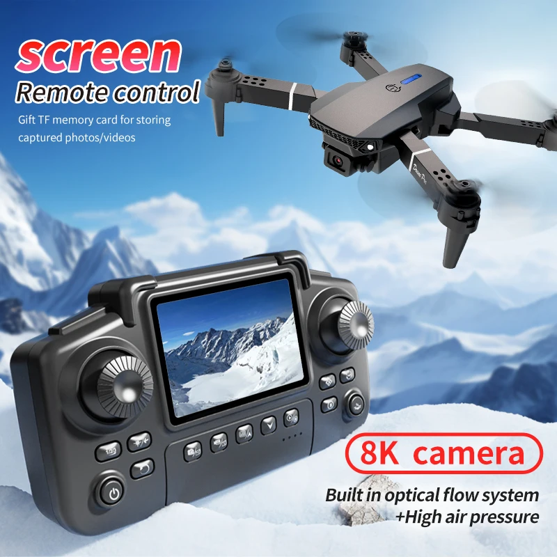 طائرة بدون طيار احترافية E88 P - مراجعة Drone Camera Professional وسعره
