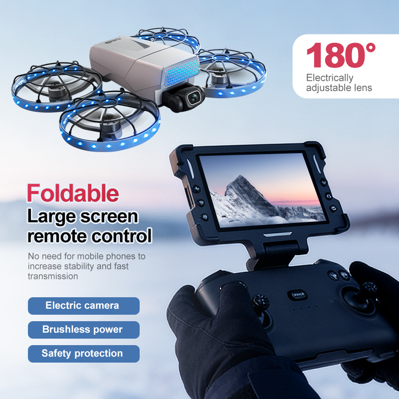 جديد G63 RC الطائرة بدون طيار  - مراجعة Drone Camera Vlog وسعره