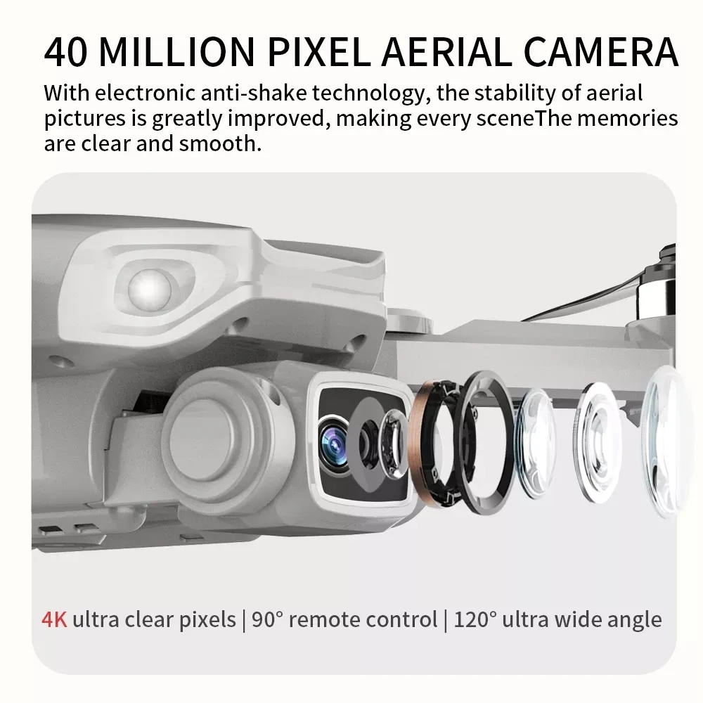 طائرة بدون طيار رباعية المراوح - مراجعة Drone Camera Professional وسعره