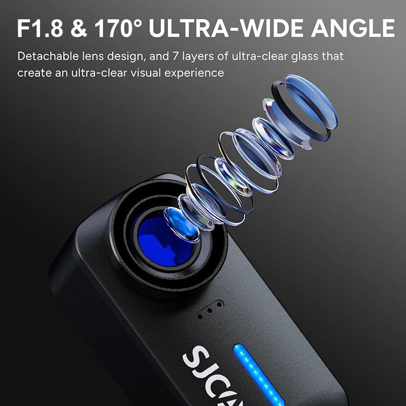 كاميرا الحركة SJCAM C110+ مع ج - مراجعة Drone Camera Action وسعره