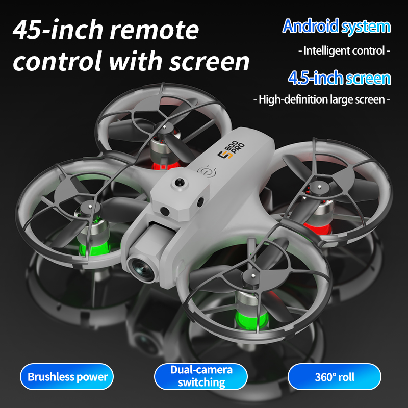 طائرة بدون طيار ES800PRO الجدي - مراجعة Drone Camera Vlog وسعره