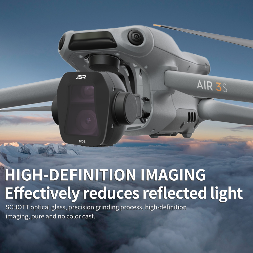 مرشح لمرشحات عدسة DJI Air 3S U - مراجعة Drone Camera Filter وسعره