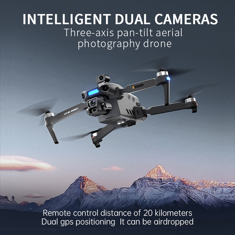 طائرة بدون طيار جديدة لعام 202 - مراجعة Drone Camera Hd وسعره
