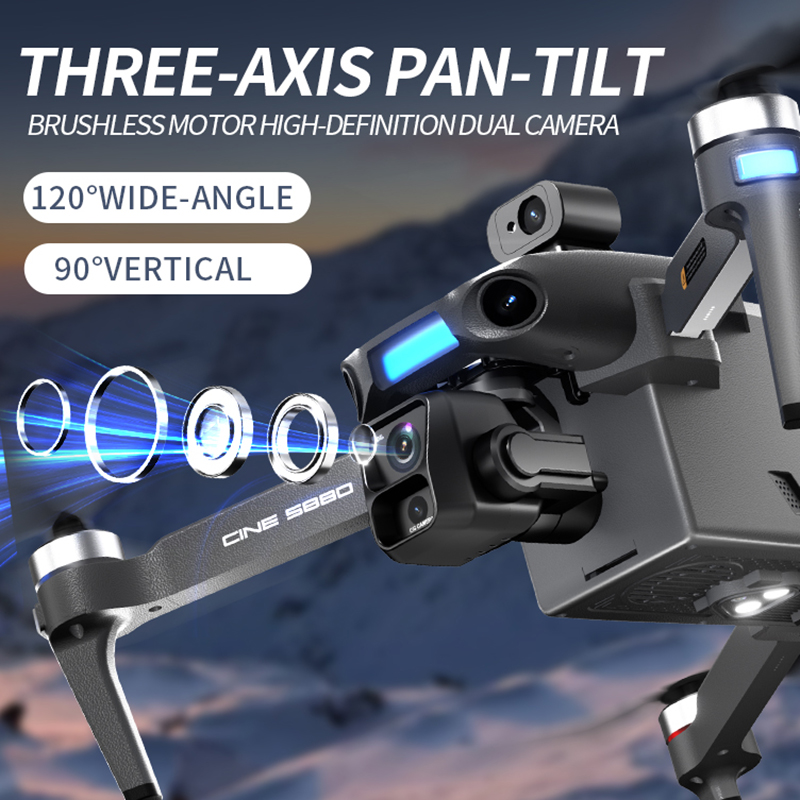 طائرة بدون طيار جديدة لعام 202 - مراجعة Drone Camera Hd وسعره