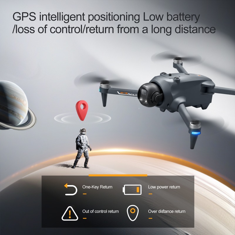 طائرة بدون طيار صغيرة جديدة YL - مراجعة Drone Camera With Gimbal وسعره