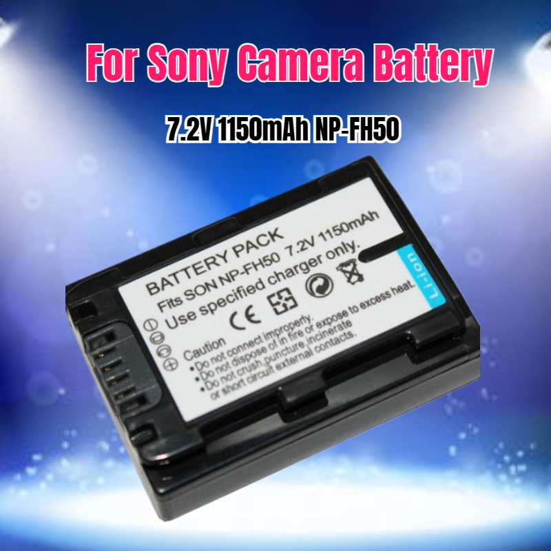 7.2V 1150mAh NP-FH50 بطارية ال - مراجعة Drone Camera Action وسعره
