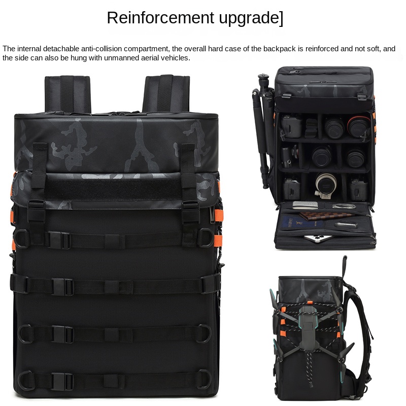 حقيبة ظهر 33L FPV RC Racing Dr - مراجعة Drone Camera Case وسعره
