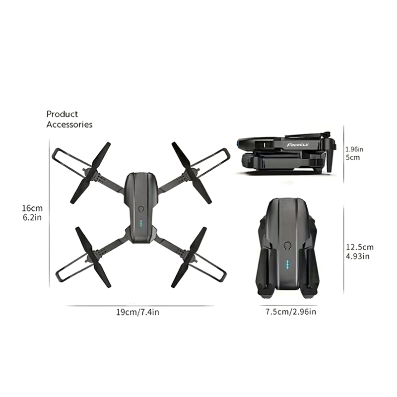 طائرة بدون طيار FACEGLE UAV E9 - مراجعة Drone Camera Mount وسعره