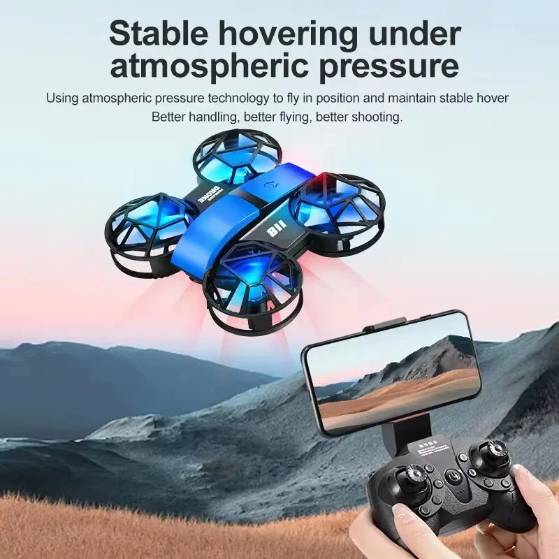 طائرة بدون طيار صغيرة D12 بكام - مراجعة Drone Camera Wide Angle وسعره