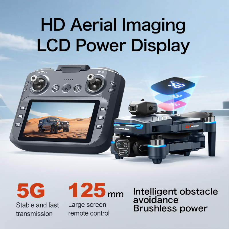 طائرة بدون طيار GT8 لتجنب العو - مراجعة Drone Camera Hd وسعره