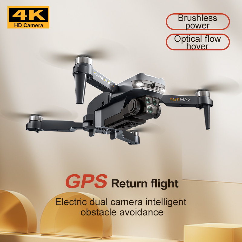 طائرة بدون طيار K811MAX Quadco - مراجعة Drone Camera Night Vision وسعره