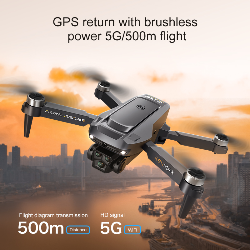 طائرة بدون طيار K811MAX Quadco - مراجعة Drone Camera Night Vision وسعره