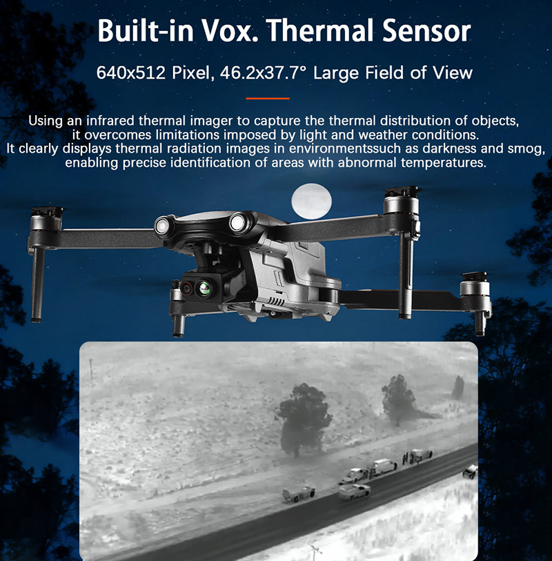 وحدة كاميرا حرارية جديدة للطائ - مراجعة Drone Camera Thermal وسعره