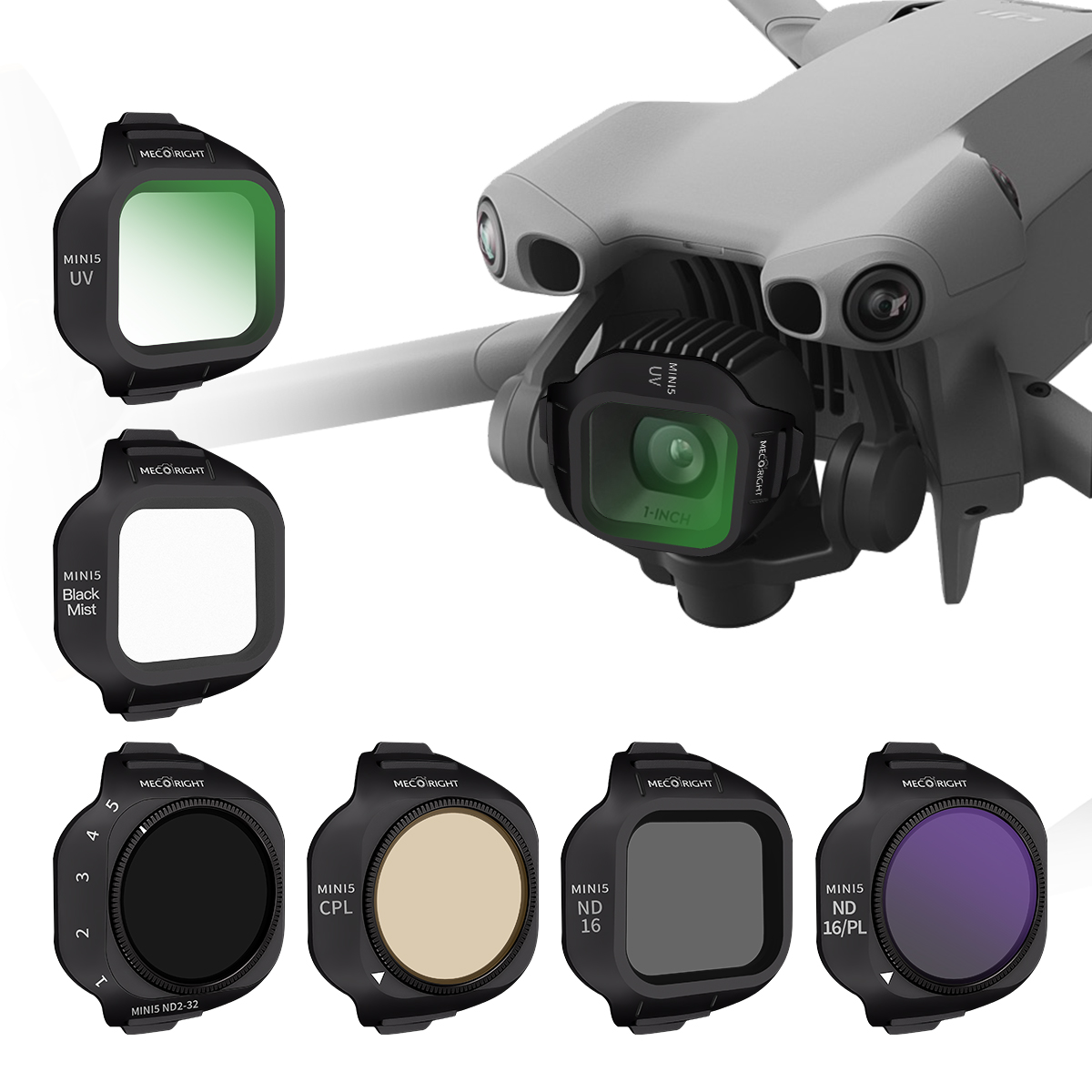 مجموعة فلاتر Mecoright لطائرة  - مراجعة Drone Camera Filter وسعره